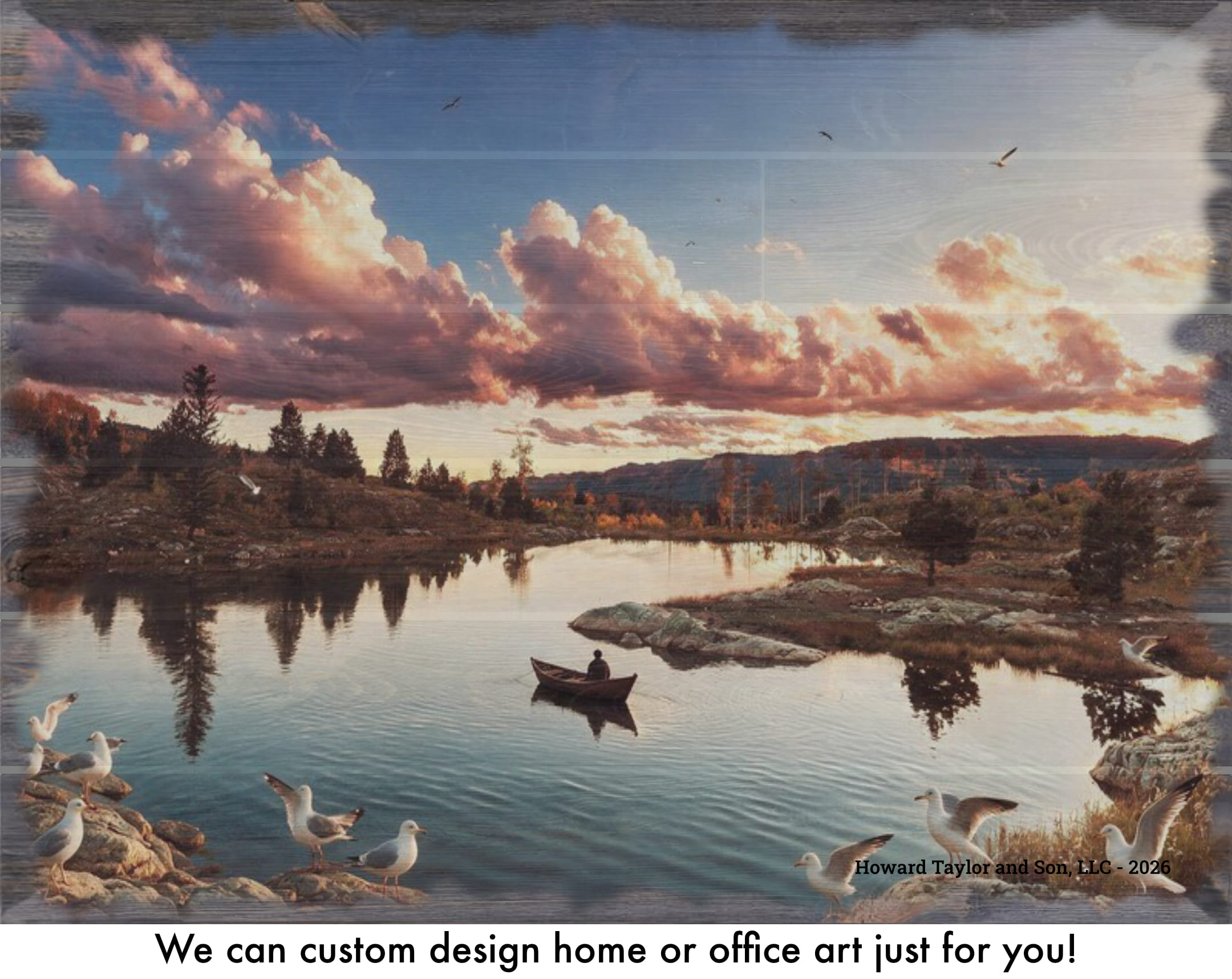 Custom Foto Block given as a gift, example 9