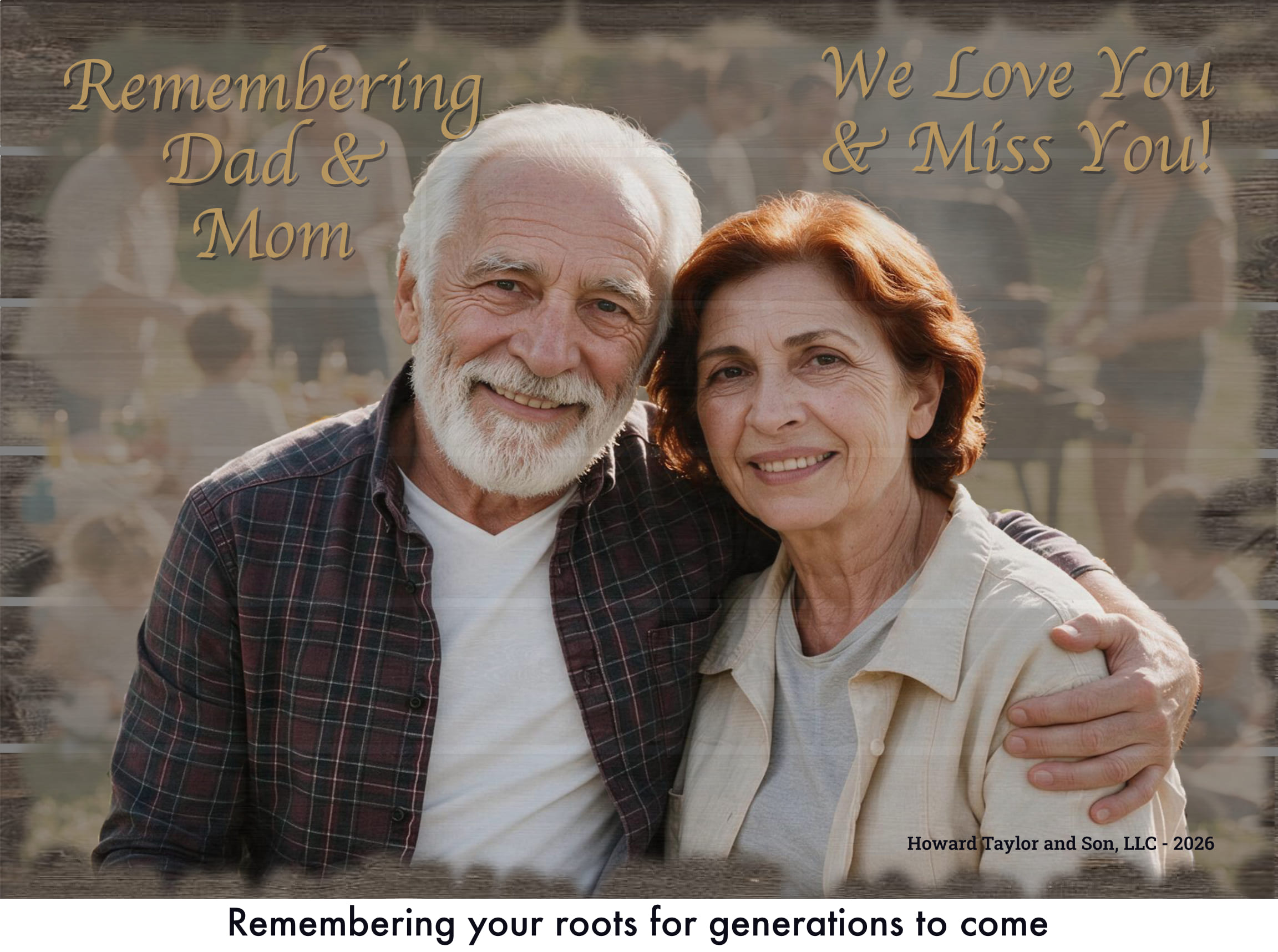 Custom Foto Block given as a gift, example 11